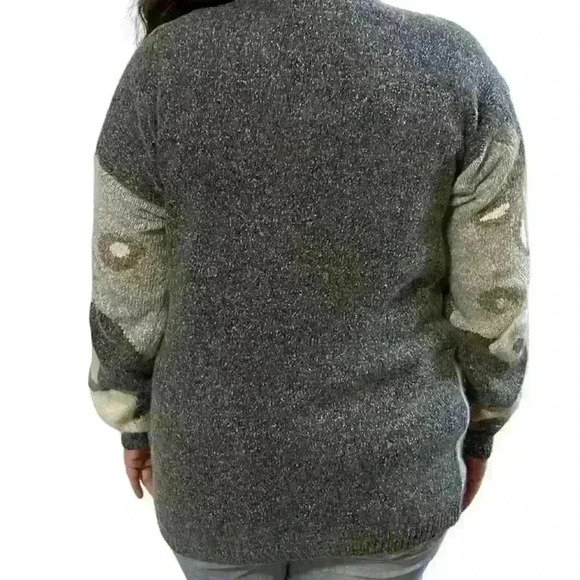 I.B. Diffusion Vintage Beaded Crewneck Sweater - Picture 3 of 7